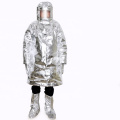 High temperature and heat insulation 500 degrees clothes aluminized chemical protection suit